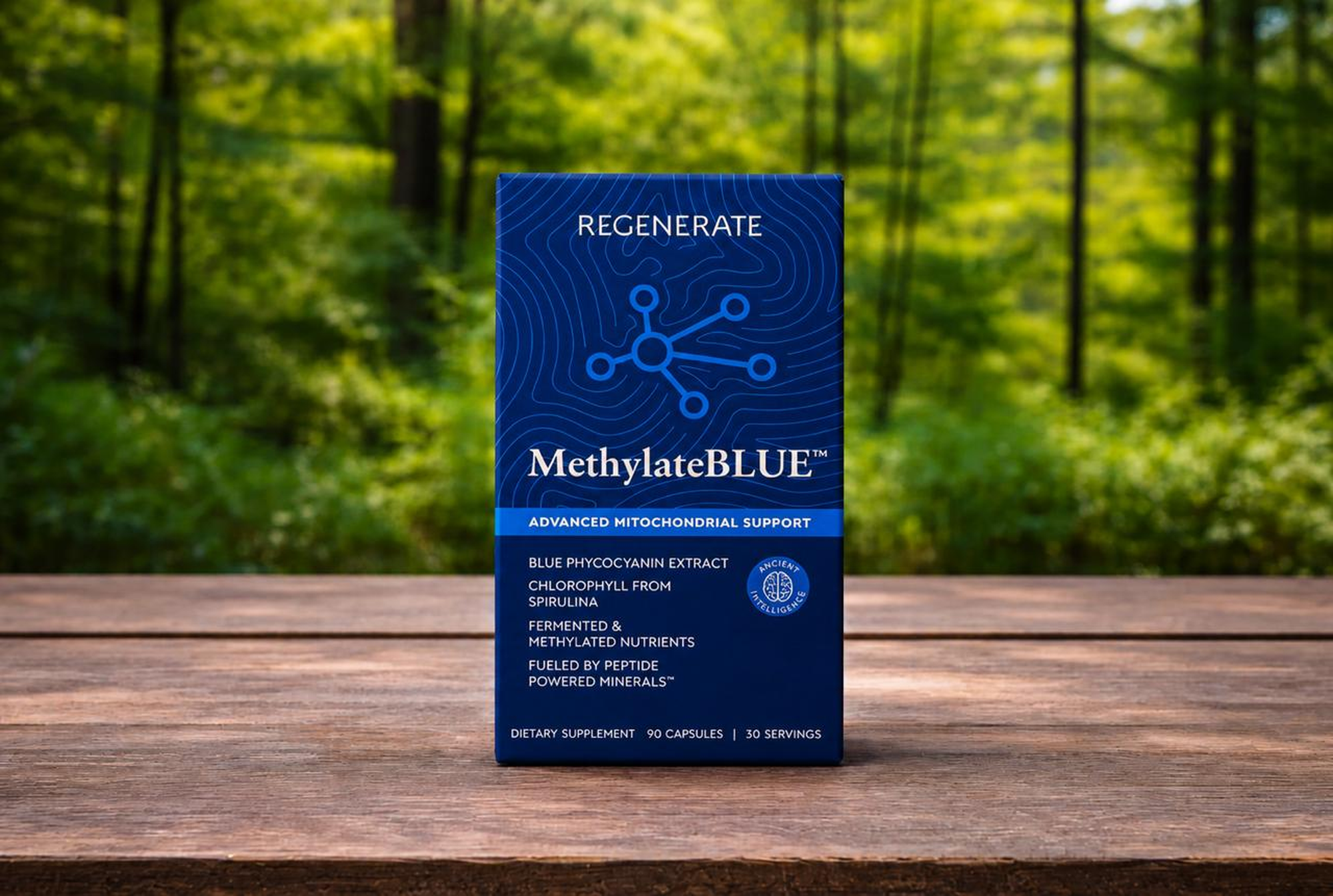 One bottle of MethylateBLUE