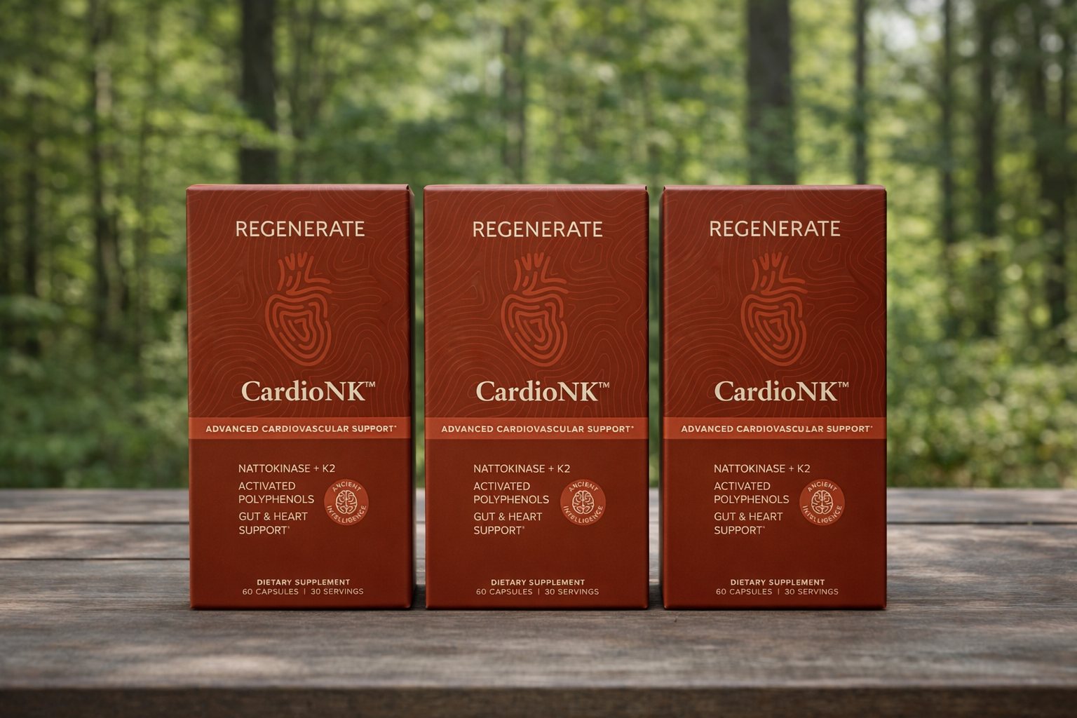 CardioNK 90-day supply, 3 bottles