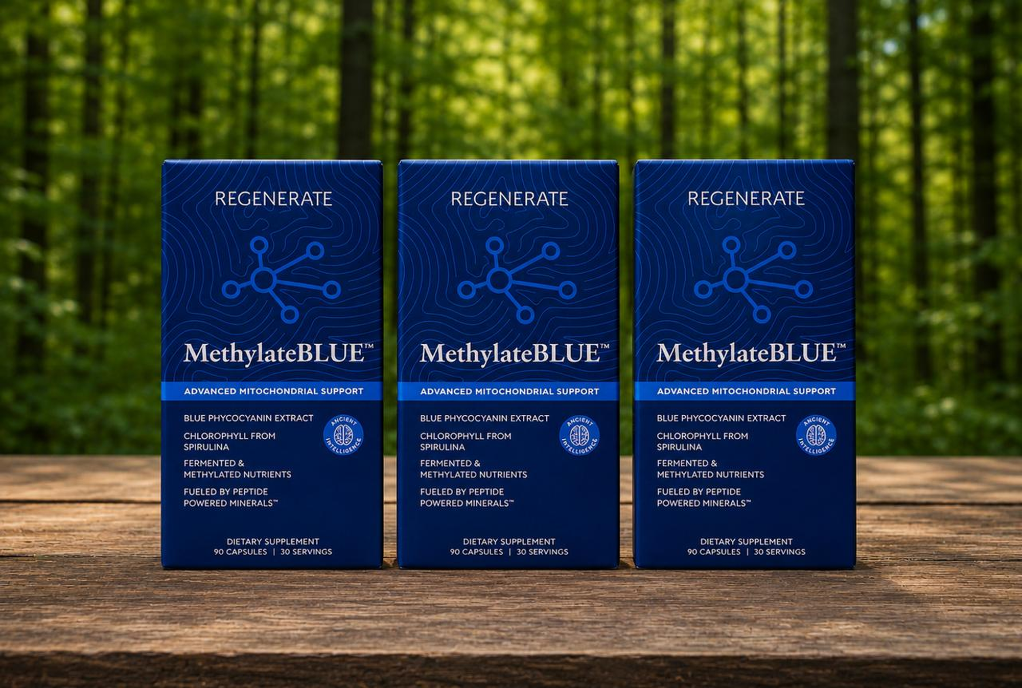 MethylateBLUE 3 Bottles